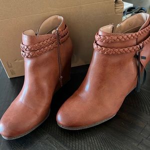 ZBYY Womens Wedge Ankle Boots